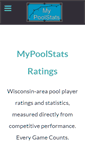 Mobile Screenshot of mypoolstats.com